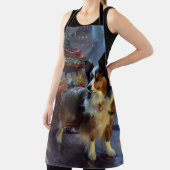 Papillon Weihnachtsfeiertag Schürze (InSitu)