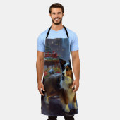 Papillon Weihnachtsfeiertag Schürze (Getragen)