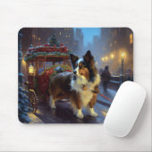 Papillon Weihnachtsfest Saison Mousepad (Mit Mouse)