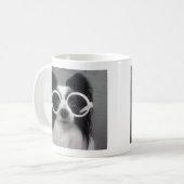 Papillon Welpe Kaffeetasse (Vorderseite Links)