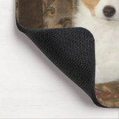 Papillon Welpe Mousepad (Ecke)