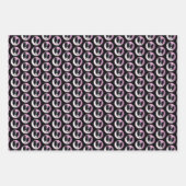 Papillon (White and Black) Painting - Dog Art Geschenkpapier Set (Vorderseite 3)