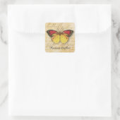 Papillon Words Sticker (Tasche)