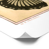 Papillons & Dragonfets von Maurice Verneuil Poster (Ecke)