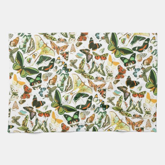 Papillons Küchentuch (Horizontal)