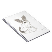 Papillons Sketch-Notebook Notizblock (Rechte Seite)