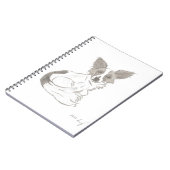 Papillons Sketch-Notebook Notizblock (Linke Seite)