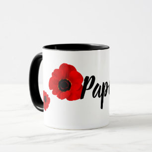 Papis Mohnblumen Tasse
