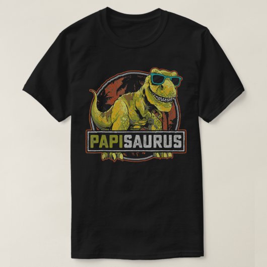 Papisaurus T Re Dinosaur Papi Saurus Family Matchi T-Shirt (Design vorne)
