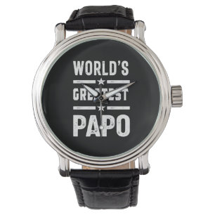 Papo Funny - Der größte Papo-Tag der Mens-Welt Armbanduhr