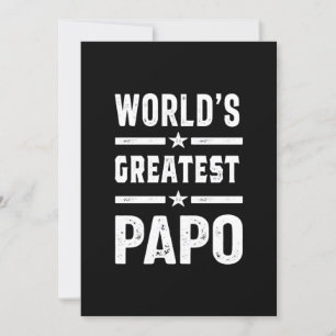 Papo Funny - Der größte Papo-Tag der Mens-Welt Einladung