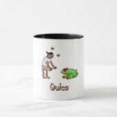 Papo u. Yo Tasse - Quico und Frosch (Zentrum)