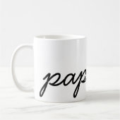 Papop-Kaffee-Tasse Kaffeetasse (Links)