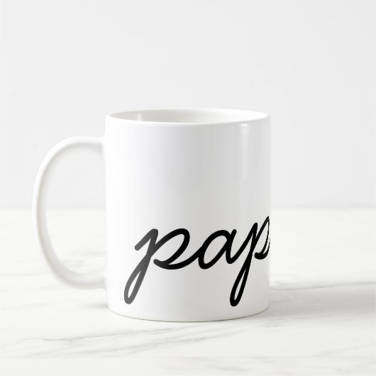 Papop-Kaffee-Tasse Kaffeetasse (Links)