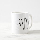 Papop-Kaffee-Tasse Kaffeetasse (VorderseiteRechts)
