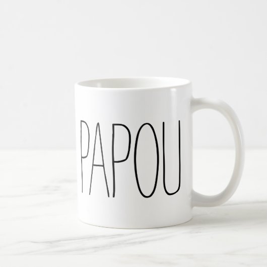 Papop-Kaffee-Tasse Kaffeetasse (Rechts)