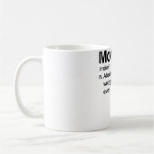 Papou Definition Federn Tagesgeschenk Kaffeetasse (Links)