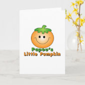 Papou Little Pumpkin Karte (Gelbe Blume)