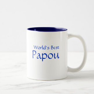 Papou, Welt am besten Zweifarbige Tasse