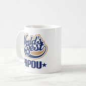 Papou Worlds Best Kaffeetasse (Vorderseite Links)