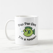 PapPap sagt, dass ich ein Wächter bin Kaffeetasse (Links)