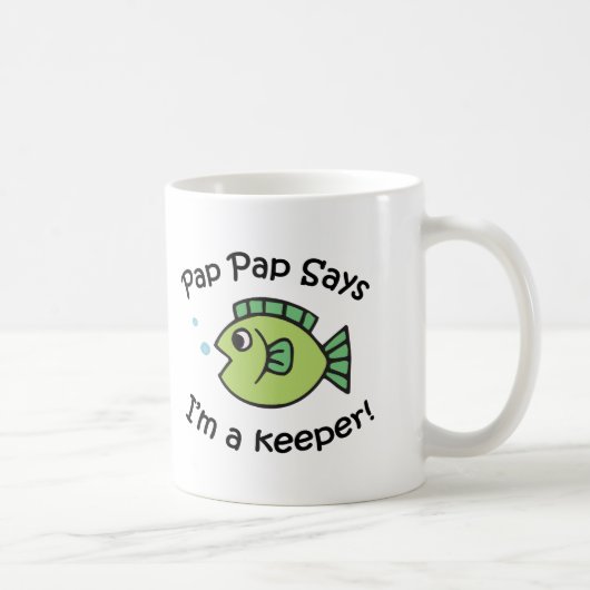 PapPap sagt, dass ich ein Wächter bin Kaffeetasse (Rechts)
