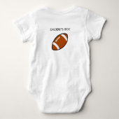 PAPPAS Junge Baby Strampler (Rückseite)
