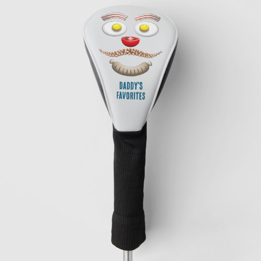 PAPPAS LIEBLINGSGERICHTE GOLF HEADCOVER (Vorderseite)