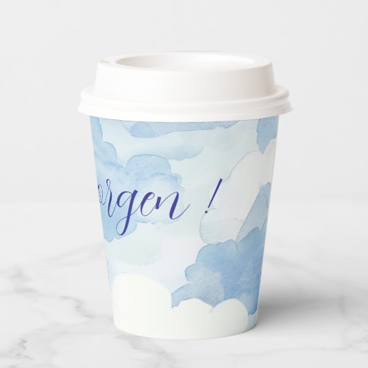 Pappbecher (Rückseite)