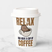 Pappbecher  (Vorderseite)