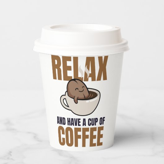 Pappbecher  (Vorderseite)