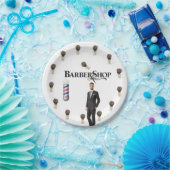 Pappbecher Friseur Pappteller (Party)