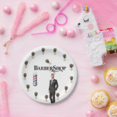 Pappbecher Friseur Pappteller (Party)