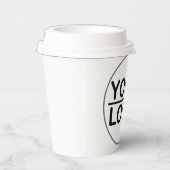 Pappbecher Kaffee mit Deckel Pappbecher (Rechts)