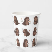 Pappbecher "Otto der braune Maulwurf" (Rückseite)