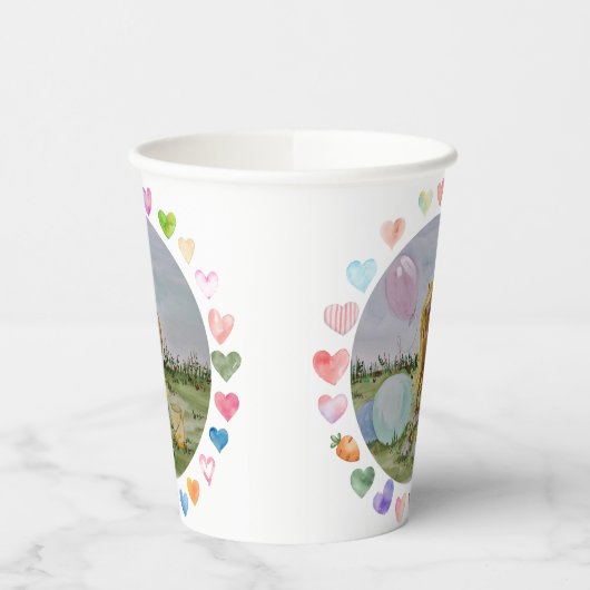 Pappbecher Pferdemotiv, Pony Party (Links)