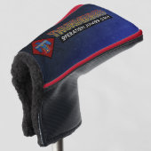 Pappdeckel Golf Headcover (3/4 Vorderseite)
