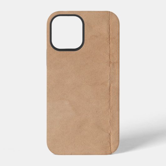 Pappe iPhone Hülle (Rückseite)
