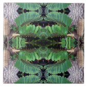 Pappe Palm Pattern Fliese (Vorderseite)