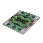 Pappe Palm Pattern Fliese (Seite)