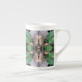Pappe Palm Pattern Porzellantasse (Rechts)