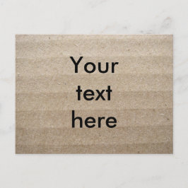 Pappe Postkarte