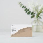 Pappe Visitenkarte (Stehend Vorderseite)