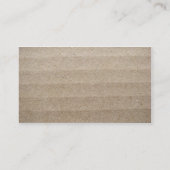 Pappe Visitenkarte (Rückseite)