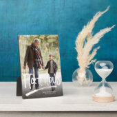 Pappelgriechischer Großvater ein Foto Fotoplatte (Seite)