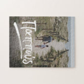 Pappelgriechisches Großvater-Foto Puzzle (Horizontal)