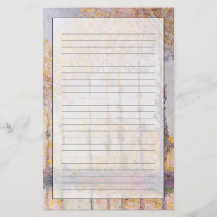 Pappeln Claude Monets   auf den Banken des Epte Briefpapier
