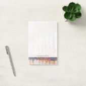 Pappeln Claude Monets | auf den Banken des Epte Post-it Klebezettel (Büro)