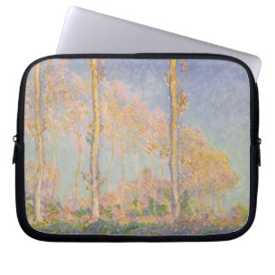 Pappeln, impressionistische Landschaft, Claude Mon Laptopschutzhülle