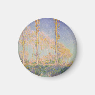 Pappeln, impressionistische Landschaft, Claude Mon Magnet